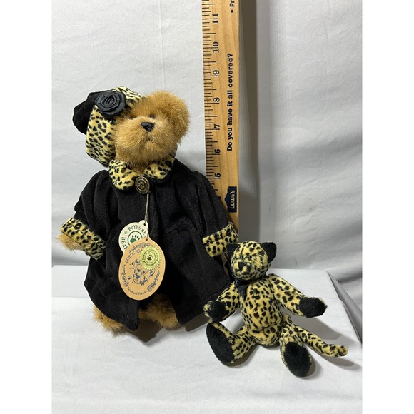Collectible Boyd’s Bears Bailey & Friends #9119 Leopard Cheetah Print Vintage - Picture 11 of 12